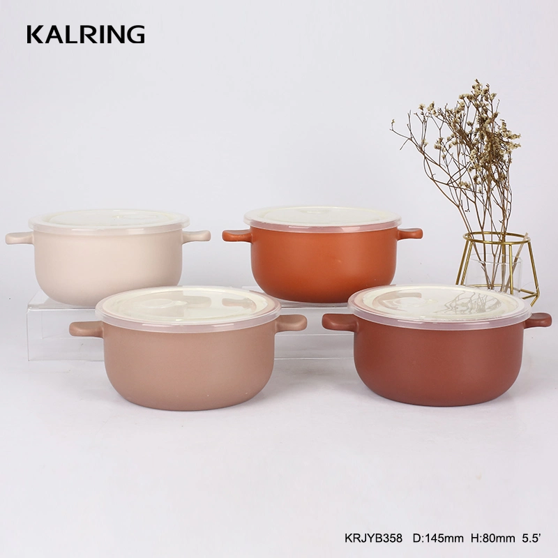 Kalring Ceramic Mug Cave Red Glaze/Plate/Fresh Bowl/Dinnersets/11oz Travel Mug/13oz Travel Mug/Ceramic Bowl for Supermarket