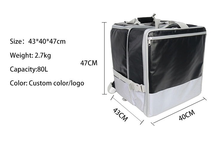 Cheap Picnic Ice Pack Lunch Cooler Bag Insulation Folding Food Delivery Bag Drink Carrier